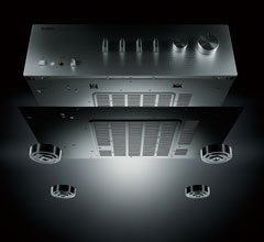 High Strength Chassis Contributes to High Density Sound and Pure Audio Reproduction