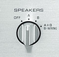 Speaker A, B or A B Selection and Speaker Terminals for Two Systems