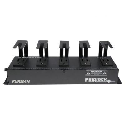 Furman 5A Power Distribution Strip 5 Spaced Outlets W/Brackets-PlugloCk