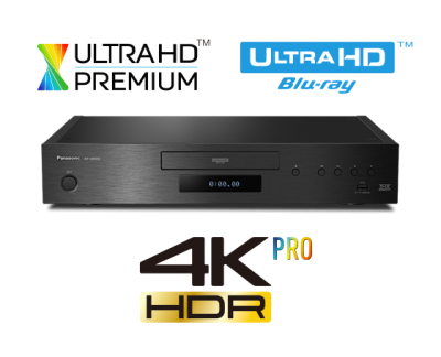 Panasonic  4K UHD/HDR Bluray Player - DPUB9000