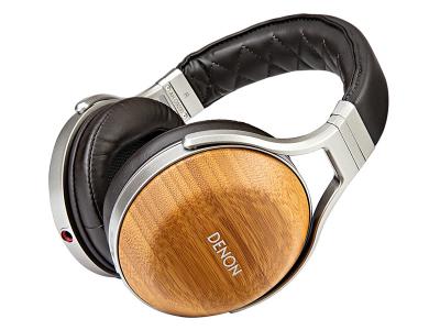 Denon Bamboo Over-Ear Premium Headphones - AHD9200