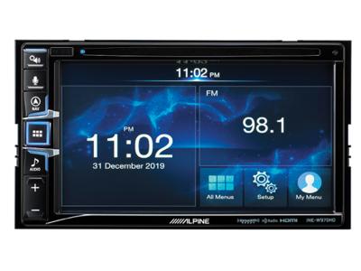 Alpine 6.5” Navigation Receiver with Apple CarPlay and Android Auto - INE-W970HD