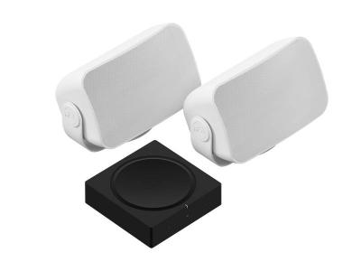Sonos Pair of Architectural Speakers by Sonance for Outdoor Listening - Outdoor Set