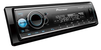 Pioneer Digital Media Receiver with Enhanced Audio Functions, Smart Sync App - MVH-S522BS