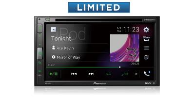 Pioneer Multimedia DVD Receiver with Built-in Bluetooth - AVH-521EX