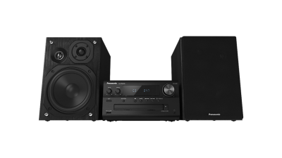 Panasonic Compact Audio With 3 Way Speakers, USB and Bluetooth - SCPMX90K