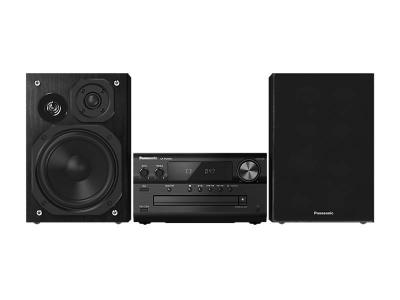 Panasonic Compact Audio With 3 Way Speakers, USB and Bluetooth - SCPMX90K