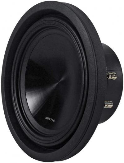 Alpine 10 Inch Shallow Mount  2 Ohm Subwoofer - SWT-S10