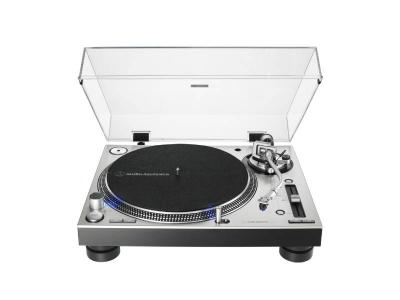 Audio Technica Direct-Drive Professional DJ Turntable in Silver - AT-LP140XP-SV