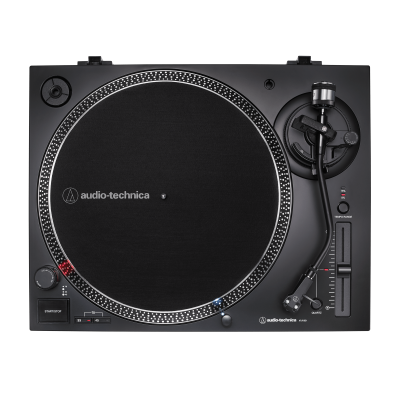 Audio Technica Direct-Drive Turntable (Analog & USB) in Black - AT-LP120XUSB-BK