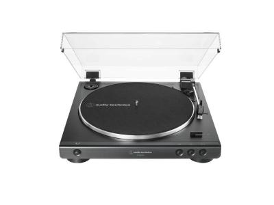 Audio Technica Fully Automatic Belt-Drive Turntable in Black - AT-LP60XUSB-BK