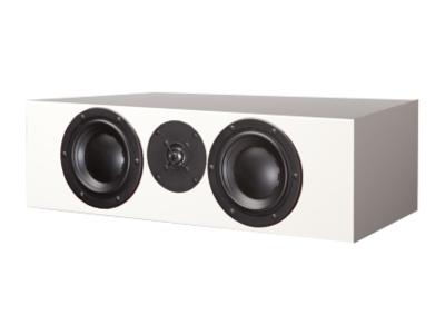 Totem Acoustics Center Channel Speaker With High-Quality Drivers And Wiring In Satin White - Model-1 Signature Center (S)