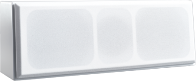 Totem Acoustics Center Channel Speaker With Ultra Flexible Sound Solution In Satin White - KIN FLEX (W)