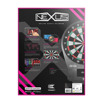 British Darts Nexus Electronic Dartboard - BD_5890