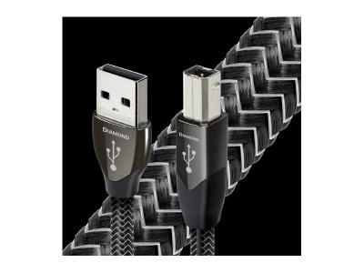 Audioquest Diamond  0.75 Meter USB A to USB B Cable - DIAMOND USB A-B-0.75M