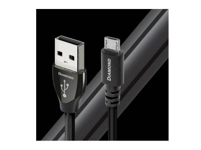 Audioquest Diamond 0.75 Meter USB A to Micro Cable - DIAMOND USB A-MICRO-0.75M