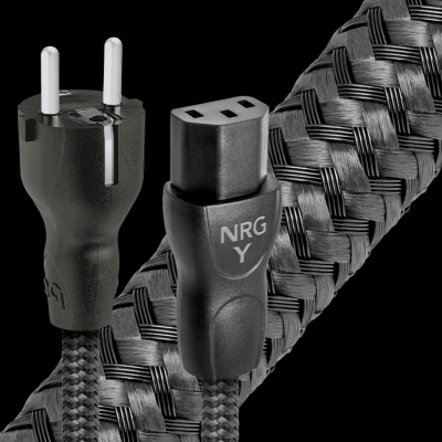 Audioquest NRG Series 3 Meter Low-Distortion 3 Pole AC Power Cable - NRG-Y3 3M