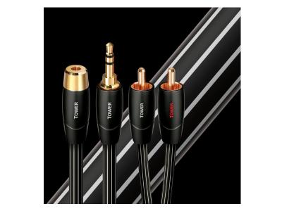 Audioquest 3.5 mm To RCA Cable - TOWER-3.5-RCA-8M
