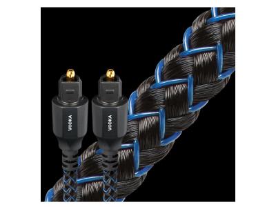 Audioquest 3 Meter Optical Or Toslink Cable With Narrow-Aperture Synthetic Fibers - VODKA OPTICAL-3M