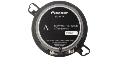 Pioneer 3.5 Inch 2-Way 450 W Max Power 25mm Tweeter Coaxial Speaker (Pair) - TS-A879