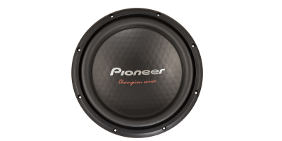 Pioneer 12 Inch Dual 4 Ohm Voice Coil With 1600 W Max Power Champion Series Component Subwoofer - TS-A301D4