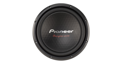 Pioneer 12 Inch Single 4 Ohm Voice Coil With 1600 W Max Power Champion Series Component Subwoofer - TS-A301S4