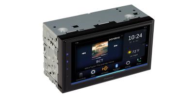 Pioneer In-Dash Multimedia Receiver With 6.8 Inch WVGA Capacitive Touchscreen Display - DMH-W4660NEX