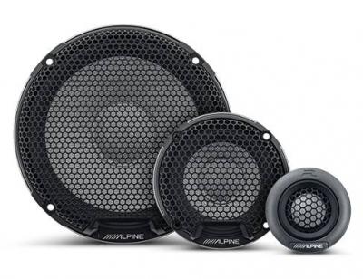 Alpine R-Series Pro 3-Way Component Speaker Set - R2-S653