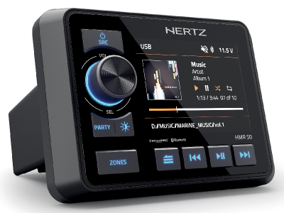 Hertz Marine Digital Media Receiver with Bluetooth - HMR50
