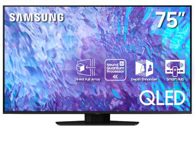75" Samsung QN75Q82CAFXZC 4K QLED Smart TV 