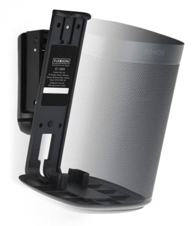 Flexson Wall Mount for Sonos One or Play:1 in Black - FLXS1WM1021