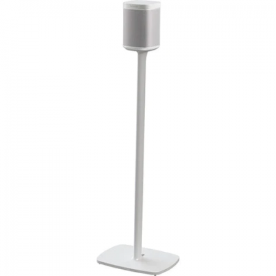 Flexson Floorstand for Sonos One or Play:1 in White - FLXS1FS1011US