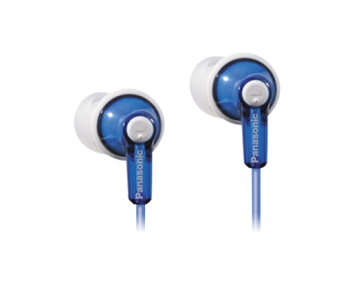 Panasonic ErgoFit Noise Isolating Stereo Earbud Headphones - RPHJE120(V)