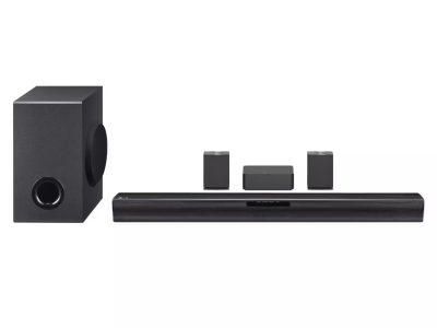 LG 4.1 Channel Sound Bar with Rear Speaker Kit - SQC4R