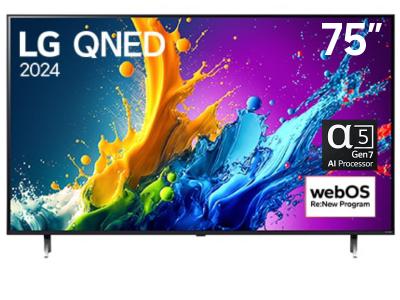 75" LG 75QNED80TUC QNED 4K Smart TV