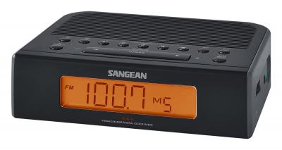 Sangean FM AM Digital Tuning Clock Radio-RCR-5BK
