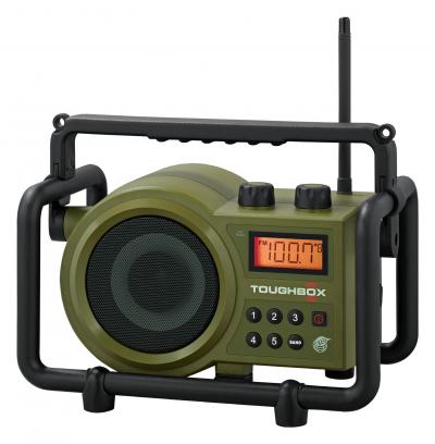Sangean FM AM AUX-In Ultra Rugged Digital Tuning Radio Receiver - TB-100