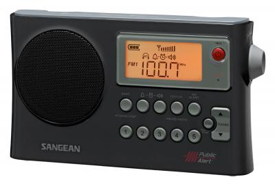 Sangean AM FM Weather Alert Portable Radio-PR-D4W