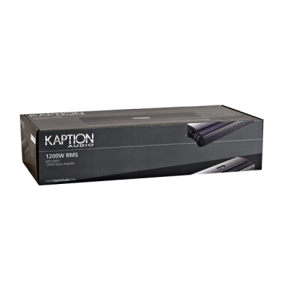 Kaption Audio 1200W RMS Mono Block Amplifier-570-DZR1200X1